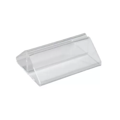 Tent Menu Holder Clear Perspex 7cm - pack size 1