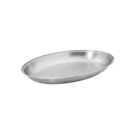 Serving Dish Stainless Steel Oval 36x21.5x4cm - pack size 1