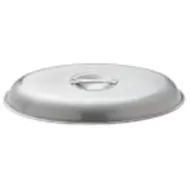 Serving Dish Cover Stainless Steel Oval 18x25cm - pack size 1
