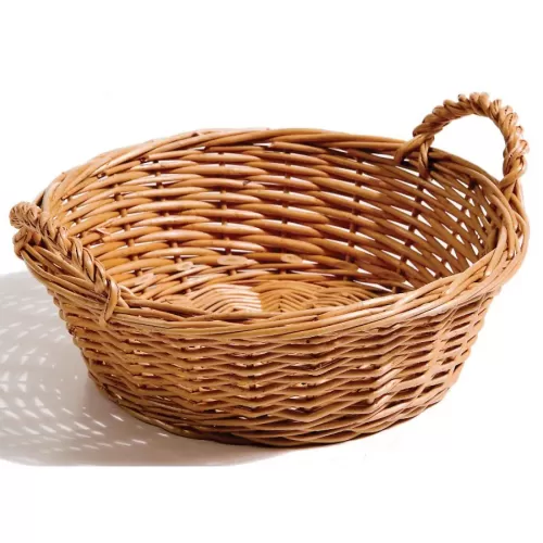 Display Basket Round 23cm With Side Handles - pack size 1