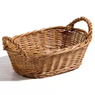 Display Basket Oval 30 x 20 x 10cm With Handles - pack size 1