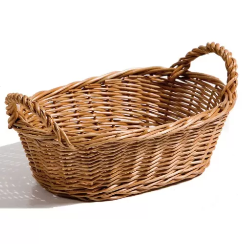 Display Basket Oval 30 x 20 x 10cm With Handles - pack size 1