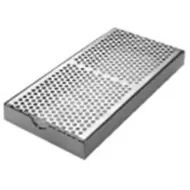 Lockhart Silver Rectangular Drainer & Drip Tray - pack size 1