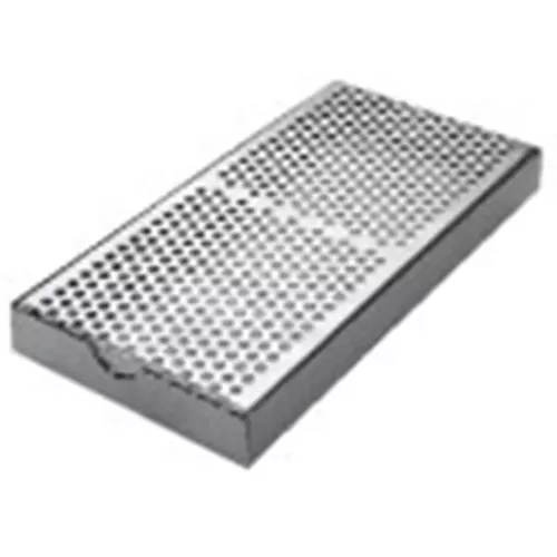 Lockhart Silver Rectangular Drainer & Drip Tray - pack size 1