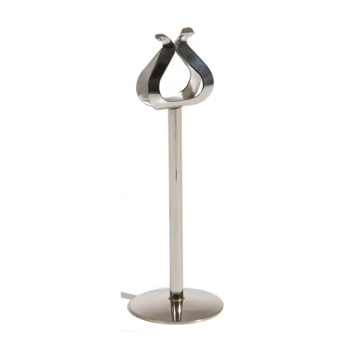 Table Number Stand Stainless steel 20cm - pack size 1