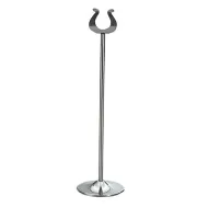Table Number Stand Stainless steel 30cm - pack size 1