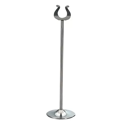 Table Number Stand Stainless steel 30cm - pack size 1