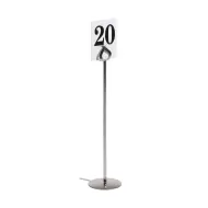 Table Number Stand Stainless steel 40cm - pack size 1