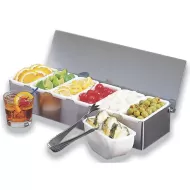 Lockhart Garnish Dispenser 5 Compartments - pack size 1