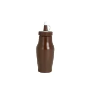 Plastic Brown Sauce Bottle 200ml - pack size 1