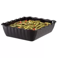 Cambro Tulip Deli Black Rectangular Presentation Crock 26.5x33.5x8cm 4.6 Litre - pack size 1