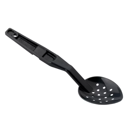 Cambro Polycarbonate Black Perforated Spoon 28cm - pack size 1