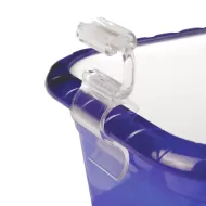 Ticket Clamp Clear Nylon 2cm Adjustable Arm - pack size 1