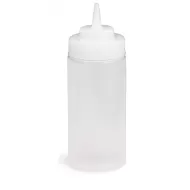 Tablecraft 16 oz Widemouth Squeeze Bottle Clear - pack size 1