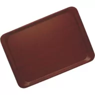 Cambro Capri Laminated Mahogany Rectangular Tray 48x37cm - pack size 1