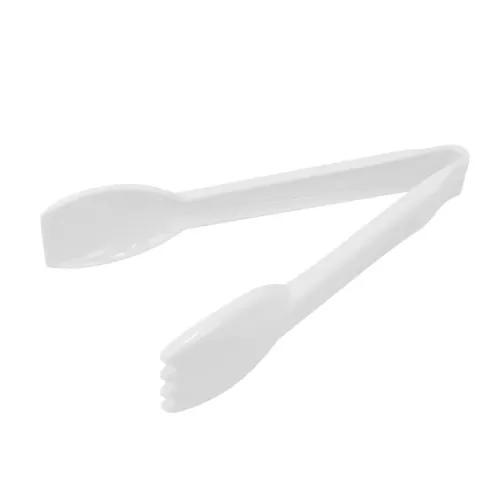 Tongs White Polycarbonate 23cm - pack size 1