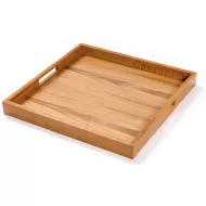 Handled Butlers Tray Oakwood Square 40 x 40cm - pack size 1