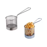 Signature Collection Mini Spaghetti Basket Stainless Steel 8 x 8cm - pack size 1