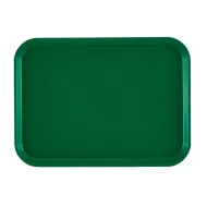 Cambro Fast Food Plastic Sherwood Green Rectangular Tray 45x35cm - pack size 1