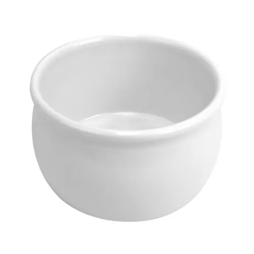 White Melamine Sauce Pot 150x150x87.5mm 1L - pack size 1