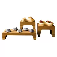 Large Butchers Block Oak 21 x 21 x 17cm - pack size 1