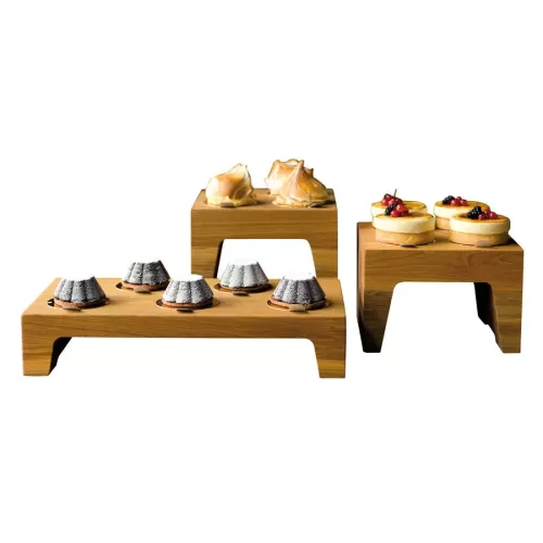 Large Butchers Block Oak 21 x 21 x 17cm - pack size 1