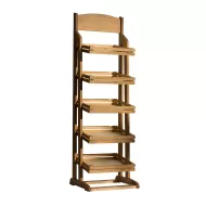 5 Tier Point Of Sale Stand Slatted - pack size 1