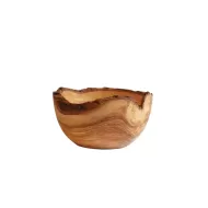 Olive Wood Rustic Bowl 28.5cm dia x 18.5cm - pack size 1