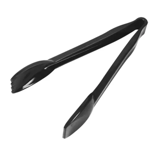Tongs Black Polycarbonate 23cm - pack size 1