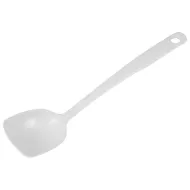 Solid Spoon White Melamine 31cm - pack size 1