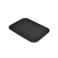 GenWare Gengrip Rectangular Non-Slip Black Tray 14 x 18in - pack size 1