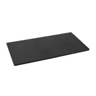 Platter Slate Black Melamine Oblong 1/3 Size - pack size 1
