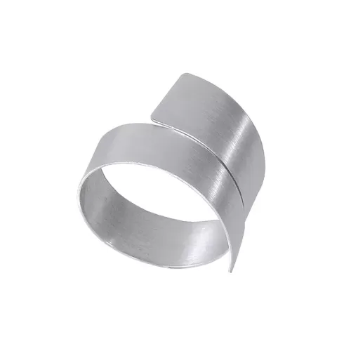 Contacto Matt Polished Stainless Steel Napkin Ring 3.5cm - pack size 1