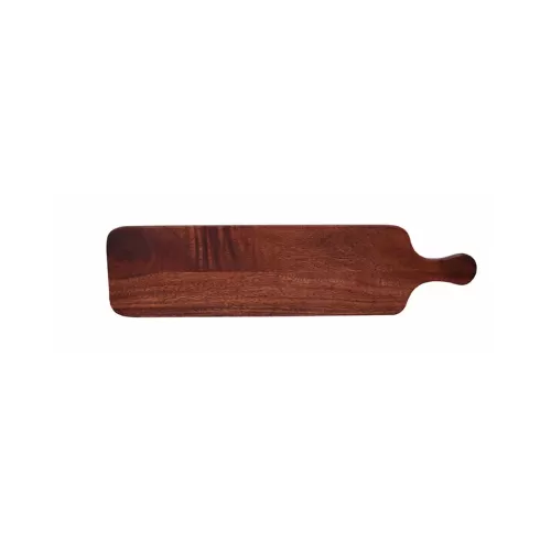 Churchill Art De Cuisine Brown Acacia Wood Rectangular Paddle Board 60x14.8cm - pack size 6