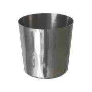 Serving Cup 8.5x8.5cm 42cl Stainless Steel Mirror Finish - pack size 12