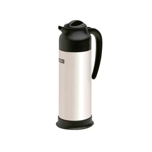 Elia White Stainless Steel Shatterproof Twost Top Vacuum Jug 1Litre - pack size 1