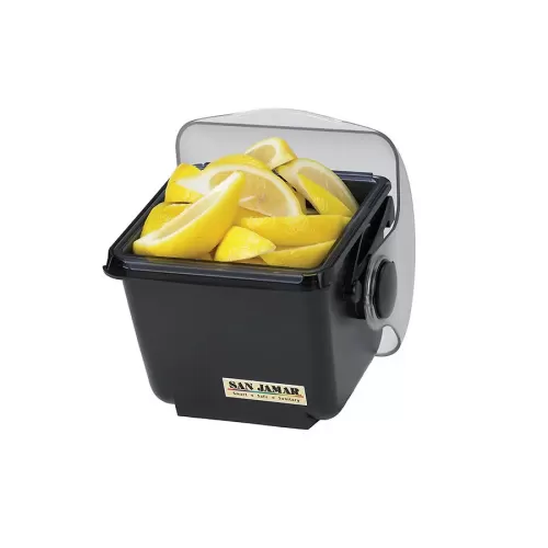 San Jamar Dome Single Compartment Mini Garnish Dispenser 1.1ltr - pack size 1