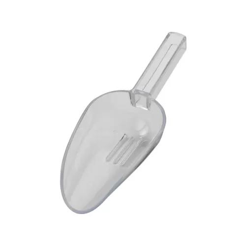 Lockhart Clear Plastic Drainer Ice Scoop - pack size 1