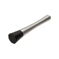 Lockhart Stainless Steel Muddler With Black Head 20cm - pack size 1