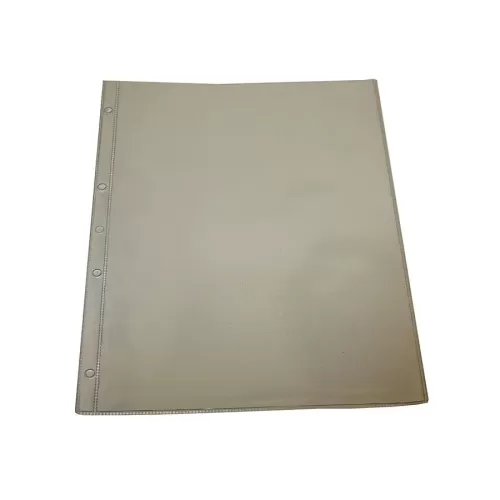 Carrick Single A4 PVC Pocket Wood Effect Menu 30x23cm - pack size 1
