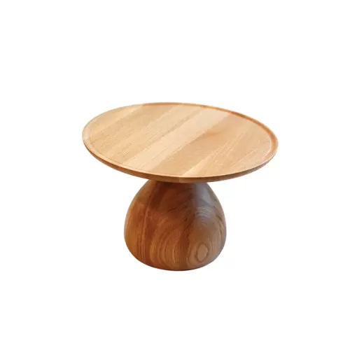 Cake Stand Large Oak 32 x 21cm - pack size 1