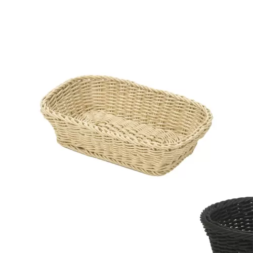 Rectangular Basket Black - pack size 1