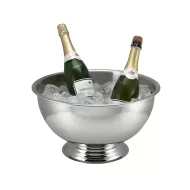 Genware Silver Stainless Steel Champagne Bowl 38cm - pack size 1