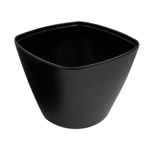 Black Melamine Mezze Bowl Matt Finish 3.3L - pack size 1