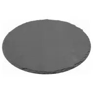 Genware Slate Platter 30cm Black - pack size 1