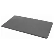 Genware Slate Platter 1/3 Gastronorm 32 x 18 Black - pack size 1