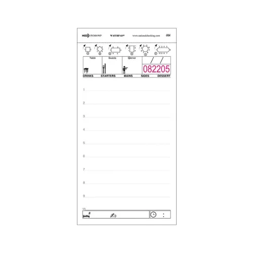 WaitRPad Order Pad Single - pack size 1