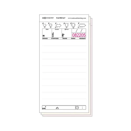 WaitRPad Order Pad Triplicate - pack size 1