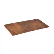 Rustic Wood 1/3 size Melamine Tray - pack size 1