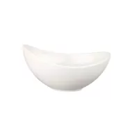 Churchill Alchemy Melamine White Moonstone Bowl 20x15.5x10cm 60cl - pack size 4